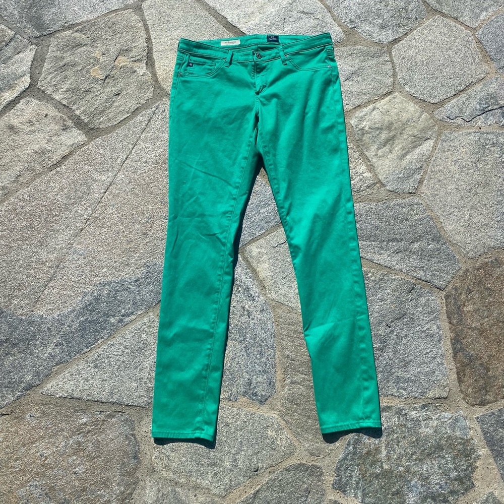 AG Jeans the legging super skinny Jean (30R) GREEN